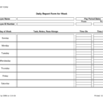 Monthly Marketing Report Template And Daily Activity Report With Regard To Monthly Productivity Report Template