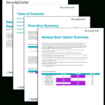 Nessus Scan Summary Report - Sc Report Template | Tenable® inside Nessus Report Templates