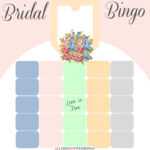 New Bridal Bingo: Free Bridal Shower Games Inside Blank Bridal Shower Bingo Template