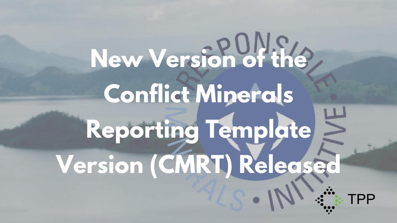 New Version Of The Conflict Minerals Reporting Template Pertaining To Conflict Minerals Reporting Template