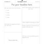 Newspaper Template with Report Writing Template Ks1