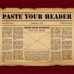 Old Newspaper – Download Free Vectors, Clipart Graphics For Blank Old Newspaper Template