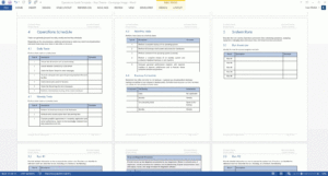 Operations Guide Template (Ms Word/excel) – Templates, Forms throughout Hours Of Operation Template Microsoft Word