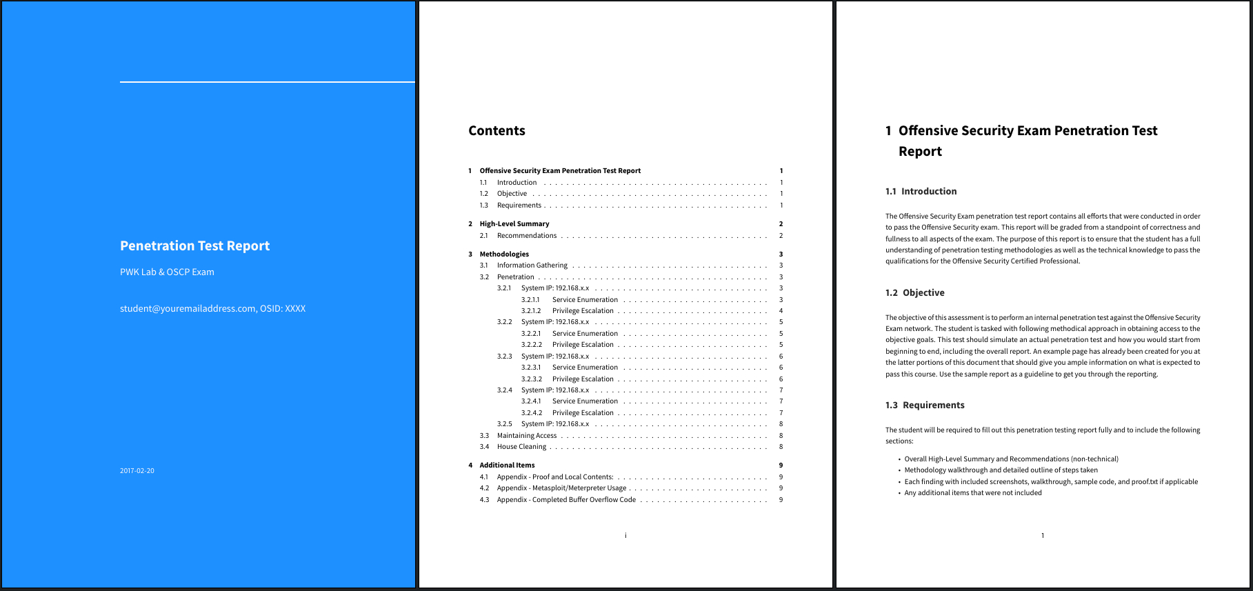 Oscp Exam Report Template In Markdown | Oscp Exam Report Pertaining To Report Requirements Template