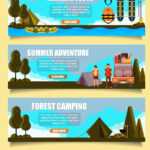 Outdoor Adventure Banners Web Templates For Outdoor Banner Design Templates