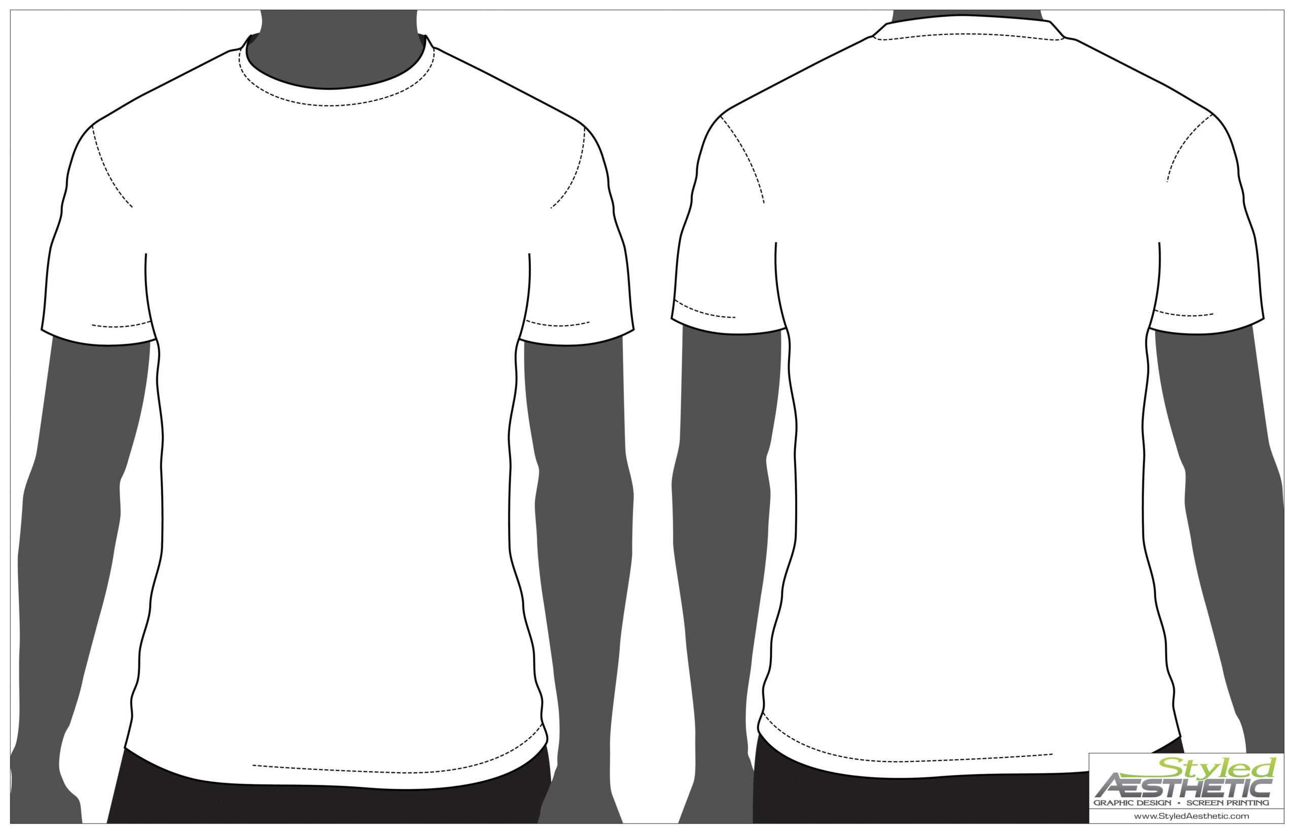 Outline Of A T Shirt Template | Free Download On Clipartmag Throughout Printable Blank Tshirt Template