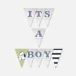 Owl Boy Baby Shower Banner Template With Regard To Baby Shower Banner Template