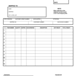 Packing Slip Template - Fill Online, Printable, Fillable in Blank Packing List Template