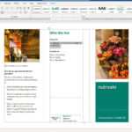 Pamphlet Templates For Word – Oflu.bntl Regarding Microsoft Word Pamphlet Template