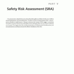Part V – Safety Risk Assessment (Sra) | A Guidebook For With Risk Mitigation Report Template