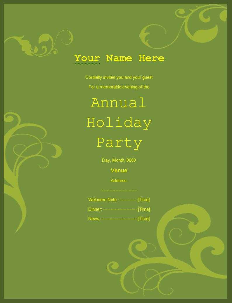 Party Invitation Templates | Free Printable Word Templates, Throughout Free Dinner Invitation Templates For Word