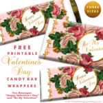 Party Planning: Free Printable Valentine's Day Candy Wrappers With Candy Bar Wrapper Template For Word