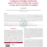 Pdf) Comparison Of Feelings Of Inferiority Among University In Hurt Feelings Report Template