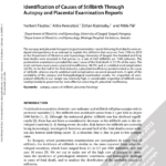 Pdf) Identification Of Causes Of Stillbirth Through Autopsy Within Autopsy Report Template