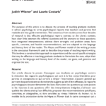 Pdf) Teaching Psychological Report Writing: Content And Process With Psychoeducational Report Template