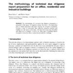 Pdf) The Methodology Of Technical Due Diligence Report Within Vendor Due Diligence Report Template