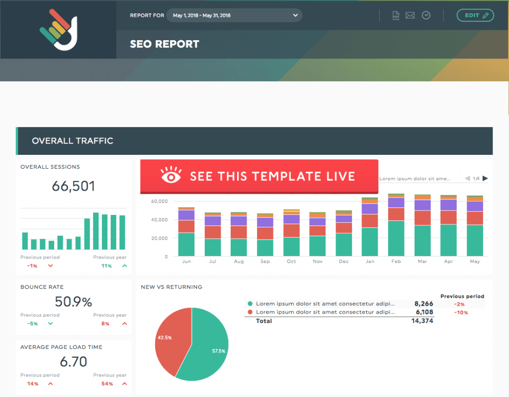 Permalink To New Monthly Seo Report Template. Monthly Seo Throughout Seo Report Template Download