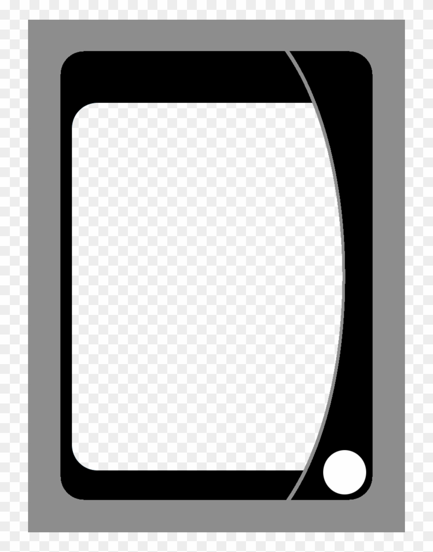 Playing Card Template Png - Uno Card Blanks Clipart Throughout Blank Magic Card Template