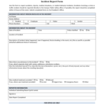 Police Incident Report Form – 3 Free Templates In Pdf, Word For Police Incident Report Template