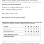 Post-Event Survey Tips And Template - Qgiv Success Center for Event Survey Template Word