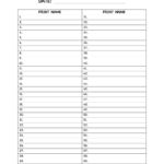 Potluck Sign Up Sheet Word For Events | Loving Printable Within Free Sign Up Sheet Template Word