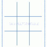 Preview Pdf Tic Tac Toe Game Board, 1 For Tic Tac Toe Template Word