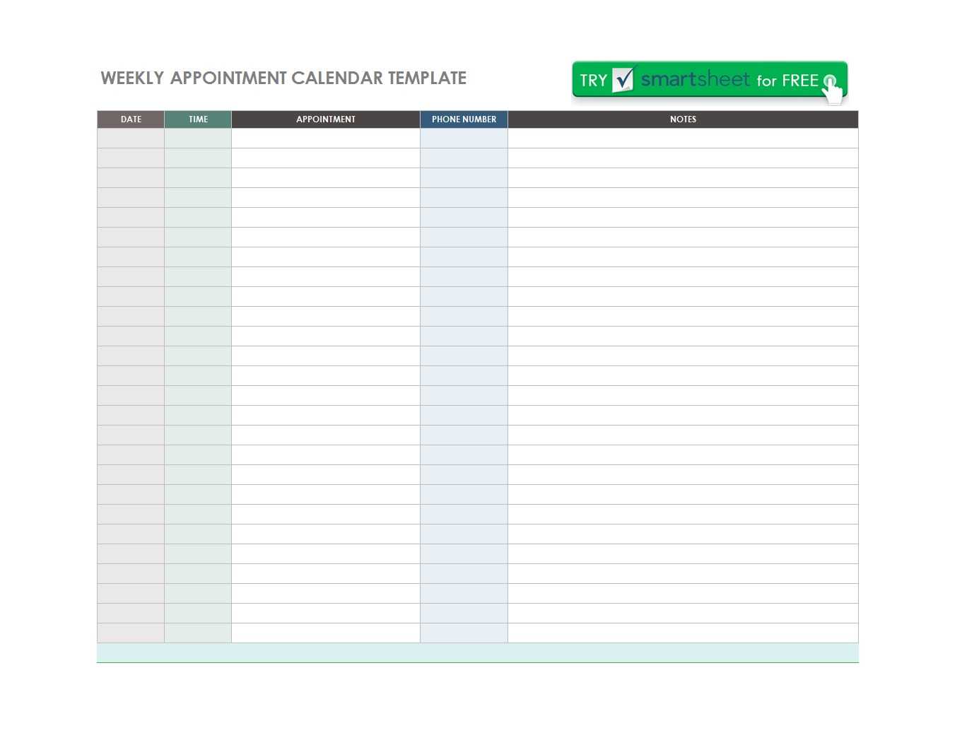 Printable Appointment Schedule Template – Oflu.bntl Intended For Appointment Sheet Template Word