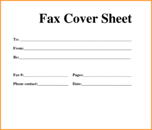 Printable Fax Cover Letters - Oflu.bntl inside Fax Cover Sheet Template Word 2010