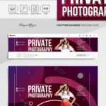 Private Photography – Youtube Channel Banner Psd Template In Photography Banner Template