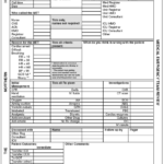 Pro Forma Document (Case Report Form) Used To Record The Regarding Case Report Form Template