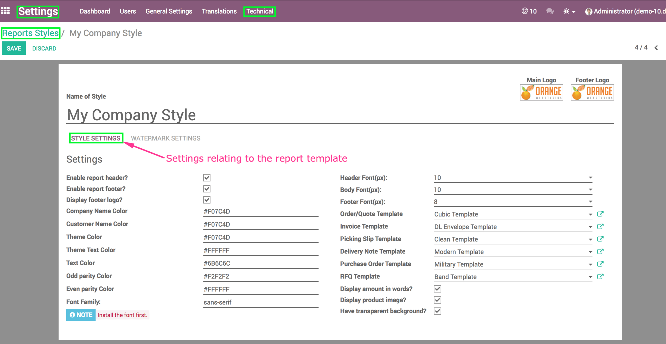 Professional Report Templates | Odoo Apps Intended For Report Builder Templates