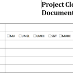 Project Closure Report Template throughout Closure Report Template