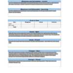 Project Management Report Template Excel And Weekly Project For It Management Report Template
