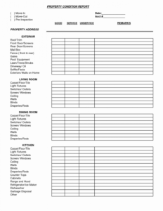 Property Condition Assessment Report Template for Property Condition Assessment Report Template