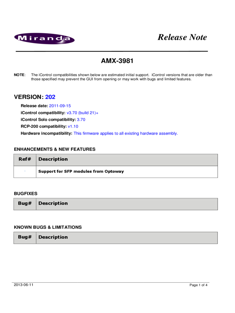 Release Notes Template – 3 Free Templates In Pdf, Word For Software Release Notes Template Word