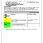 Replacethis] Monthly Status Report Template Format And In How To Write A Monthly Report Template