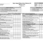 Report Card Examples – Illinois Standards Based Reporting With Kindergarten Report Card Template