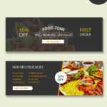 Restaurant Psd Banner Templates With Regard To Food Banner Template