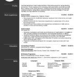 Resume Examplesreal People: Credit Analyst Resume Inside Credit Analysis Report Template