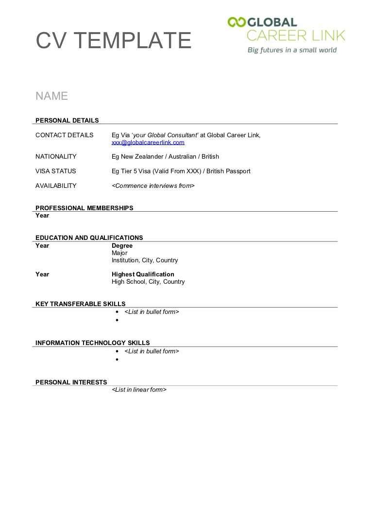 Resume Format Blank. Blank Sample Of Resume Attractive In Blank Resume Templates For Microsoft Word