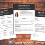 Resume Template Id02 With How To Create A Cv Template In Word