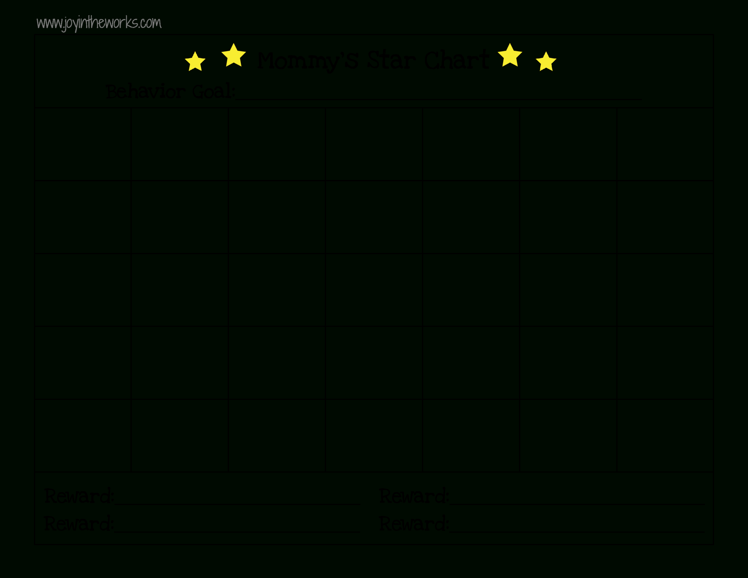 Reward Chart Template – Gofac.appscounab.co Within Blank Reward Chart Template