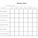 Reward Chart Templates | Printable Shelter In Blank Reward Chart Template