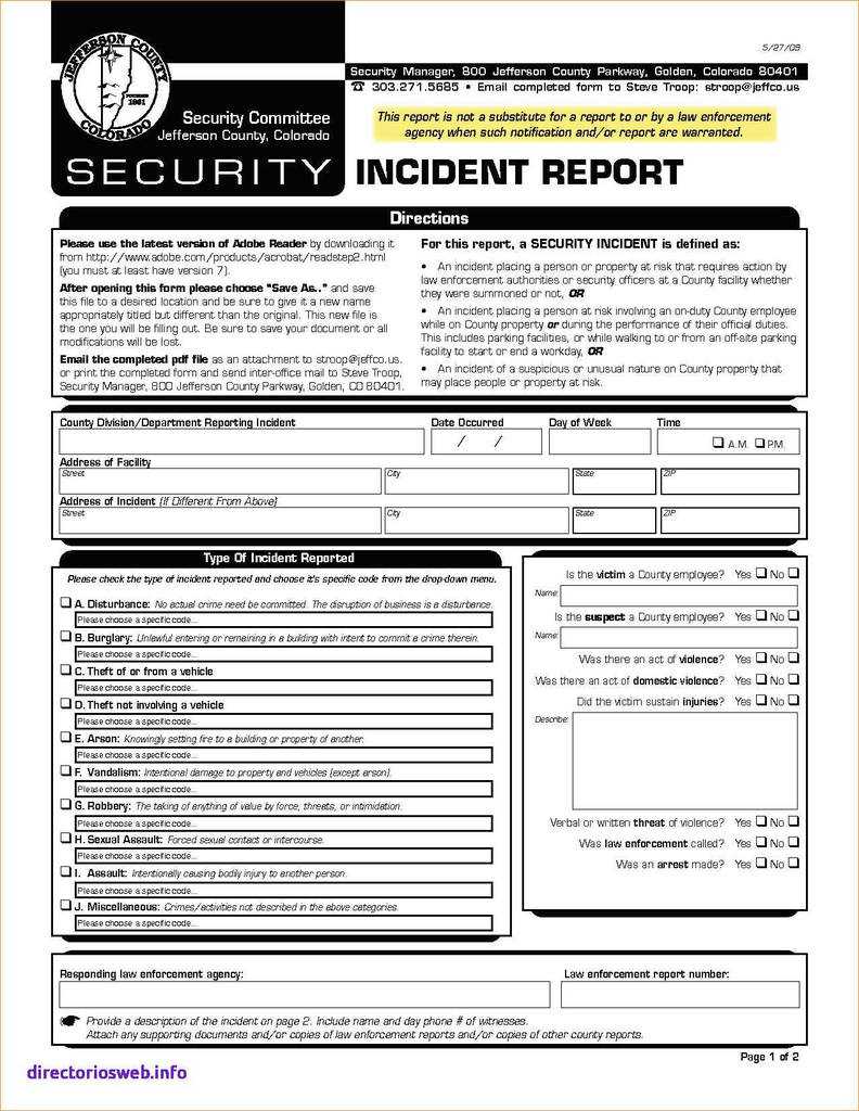 Risk Management Incident Report Form Brilliant Itil Incident In Itil Incident Report Form Template