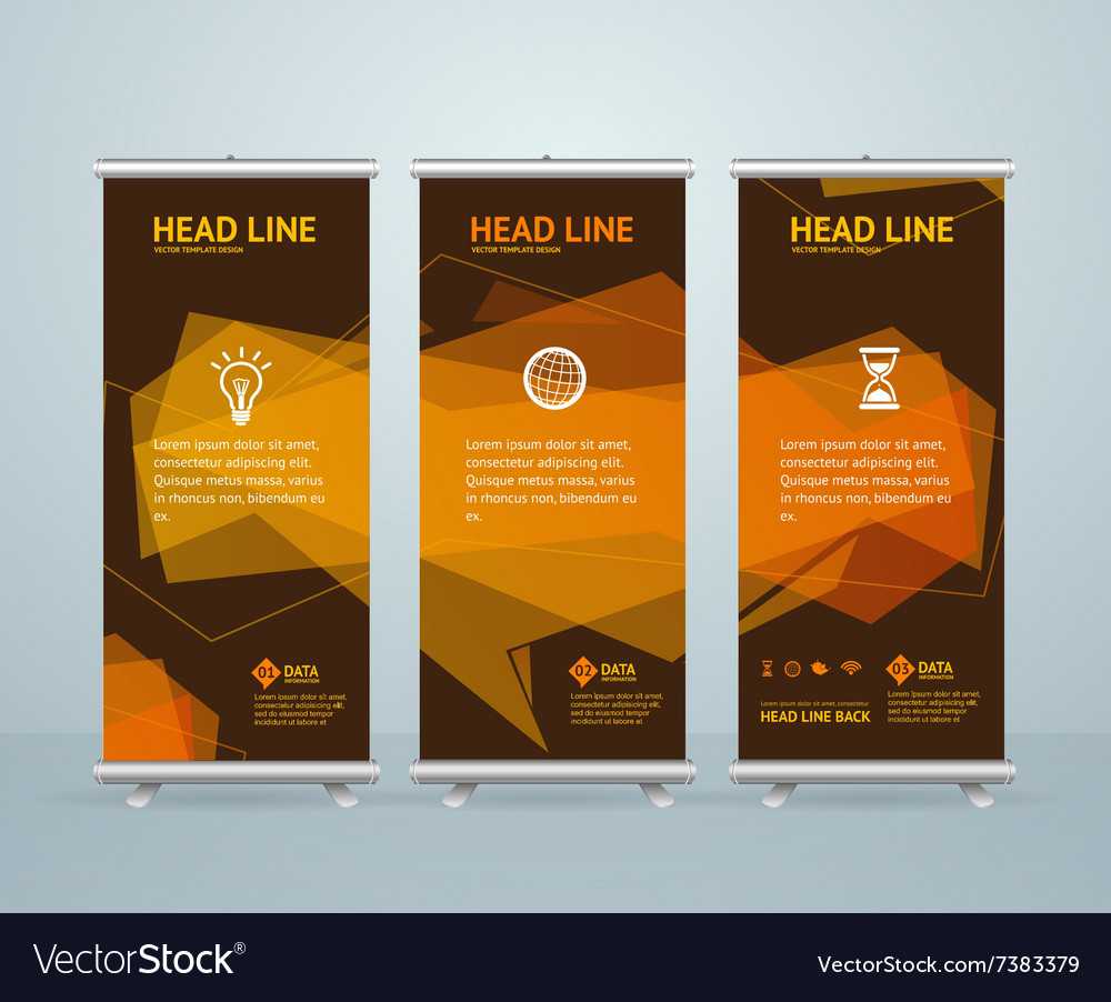 Roll Up Banner Stand Design Template Within Pop Up Banner Design Template