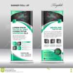 Roll Up Banner Stand Template, Stand Design,banner Template With Regard To Banner Stand Design Templates