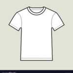 Roundneck T Shirt Template With Regard To Blank T Shirt Outline Template