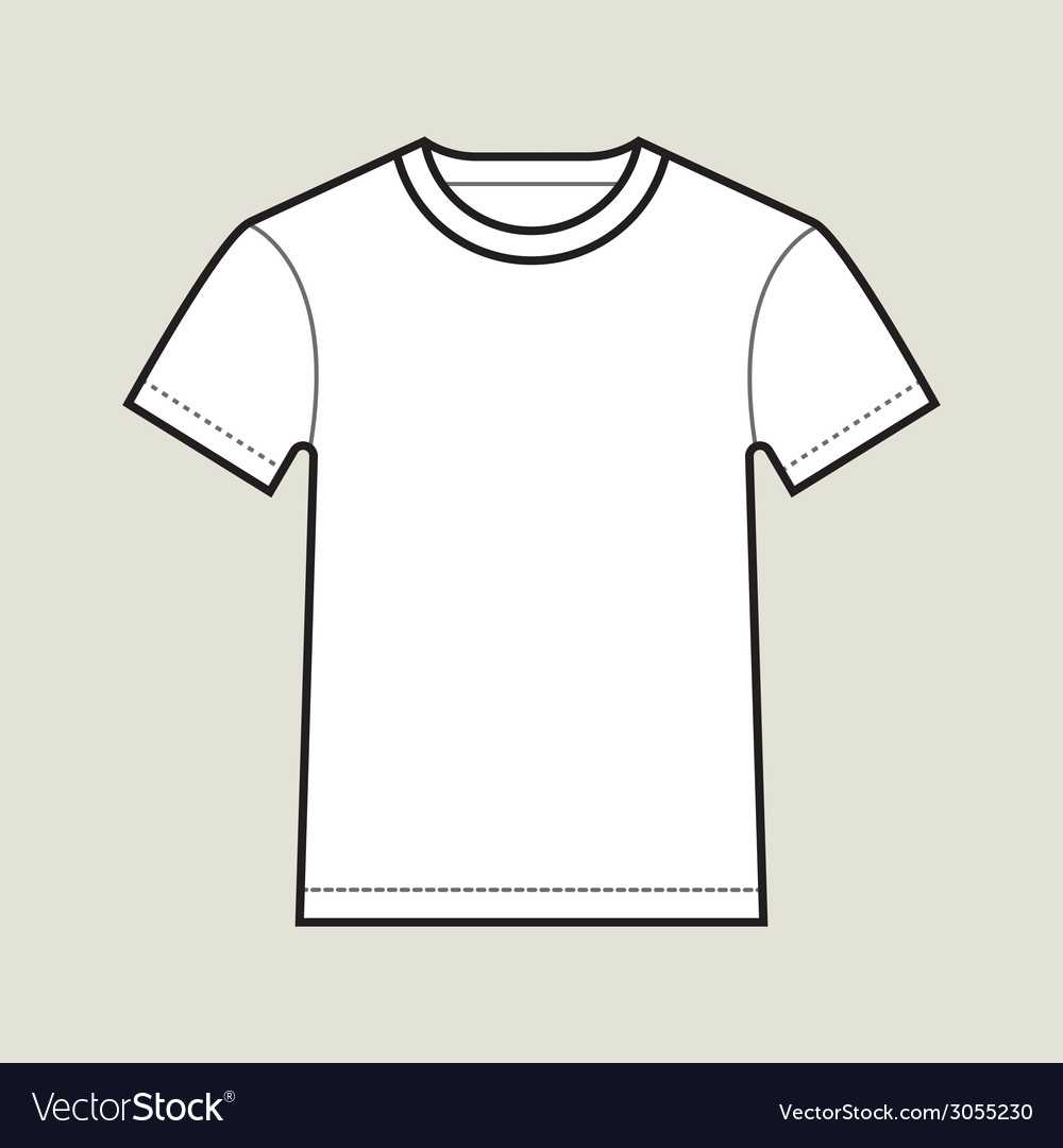 Roundneck T Shirt Template With Regard To Blank T Shirt Outline Template