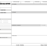 Sales Call Report Templates – Word Excel Fomats Pertaining To Customer Contact Report Template