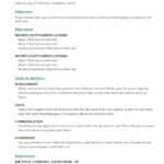 Sample Of Resume In Word Format – Oflu.bntl Within Simple Resume Template Microsoft Word